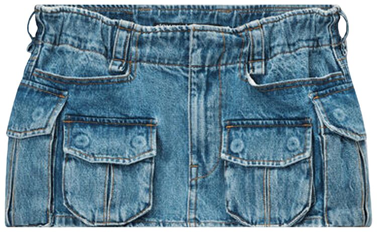 Юбка-карго Alexander Wang с карманами, синий
Юбка-карго Alexander Wang с карманами, синий