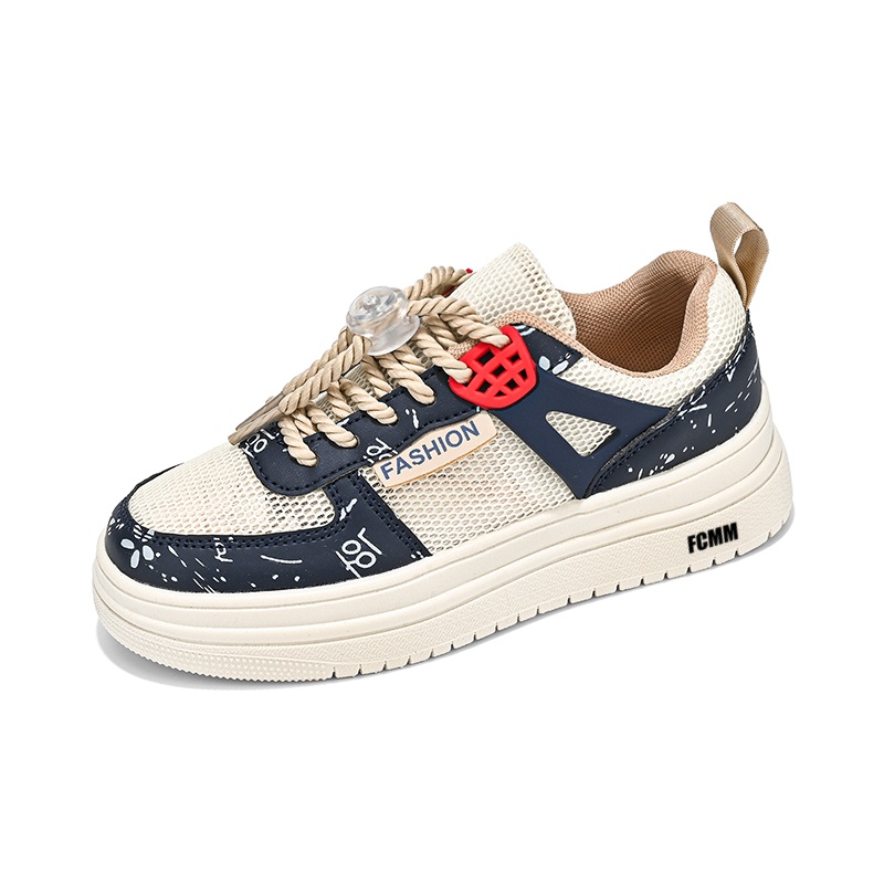 Прочные дышащие низкие повседневные кроссовки для детей FCMM, бежевый/синий
Прочные дышащие низкие повседневные кроссовки для детей FCMM, бежевый/синий