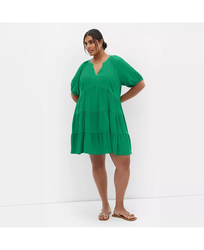 Платье Kara больших размеров CITY CHIC, зеленый
Платье Kara больших размеров CITY CHIC, зеленый