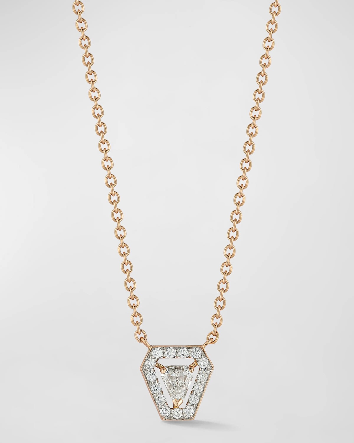 Ожерелье Keynes с подвеской в виде щита из розового золота 18 карат с бриллиантами Walters Faith
Ожерелье Keynes с подвеской в виде щита из розового золота 18 карат с бриллиантами Walters Faith