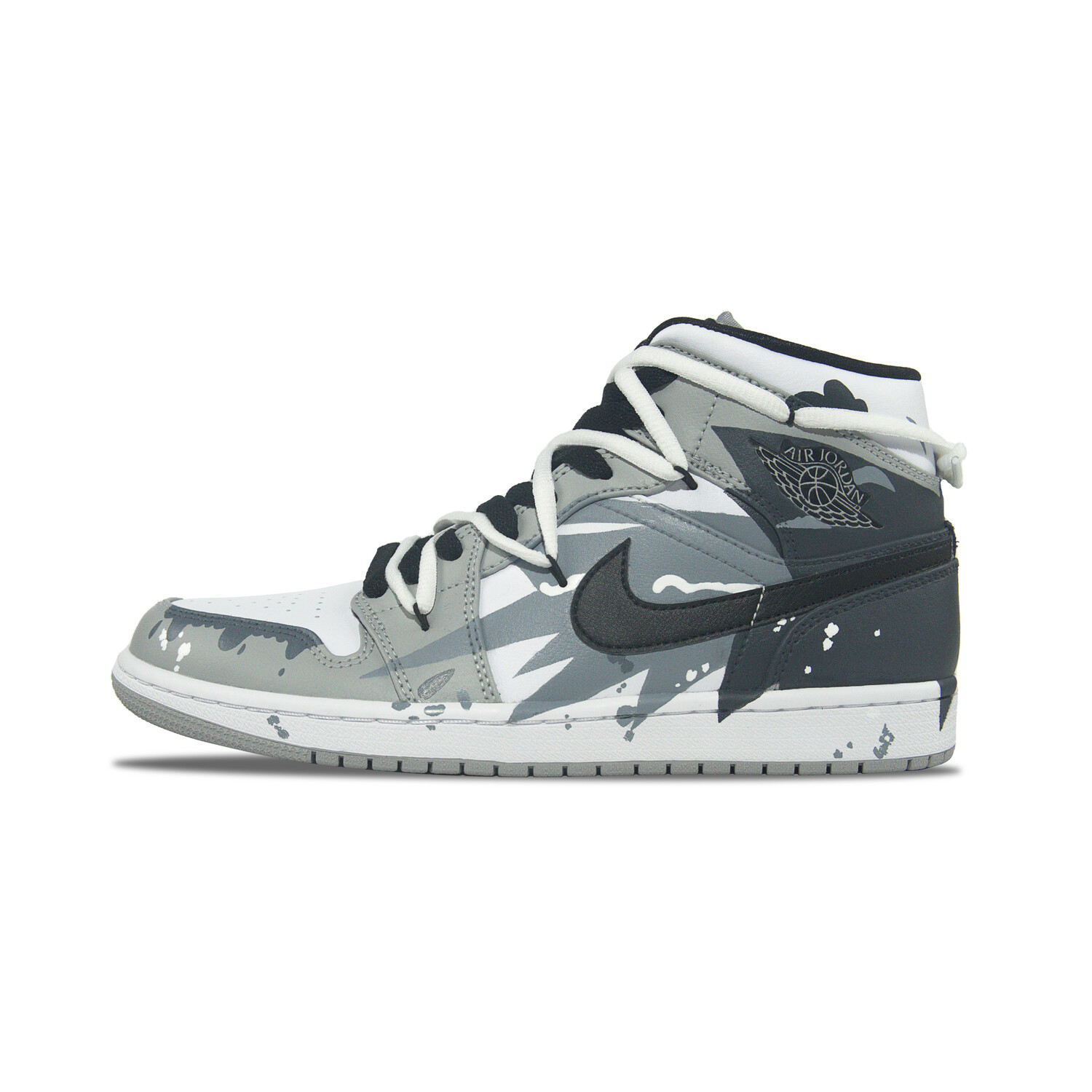 Кроссовки Air Jordan 1 Vintage Basketball Shoes Men Mid-top Black/white/gray, светло-серый
Кроссовки Air Jordan 1 Vintage Basketball Shoes Men Mid-top Black/white/gray, светло-серый