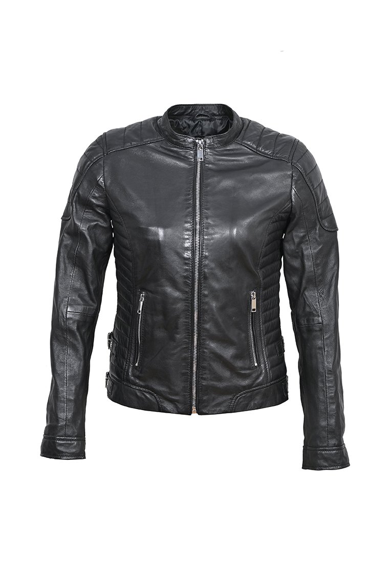 Кожаная куртка Le Temps Des Cerises, черный 
Кожаная куртка Le Temps Des Cerises, черный