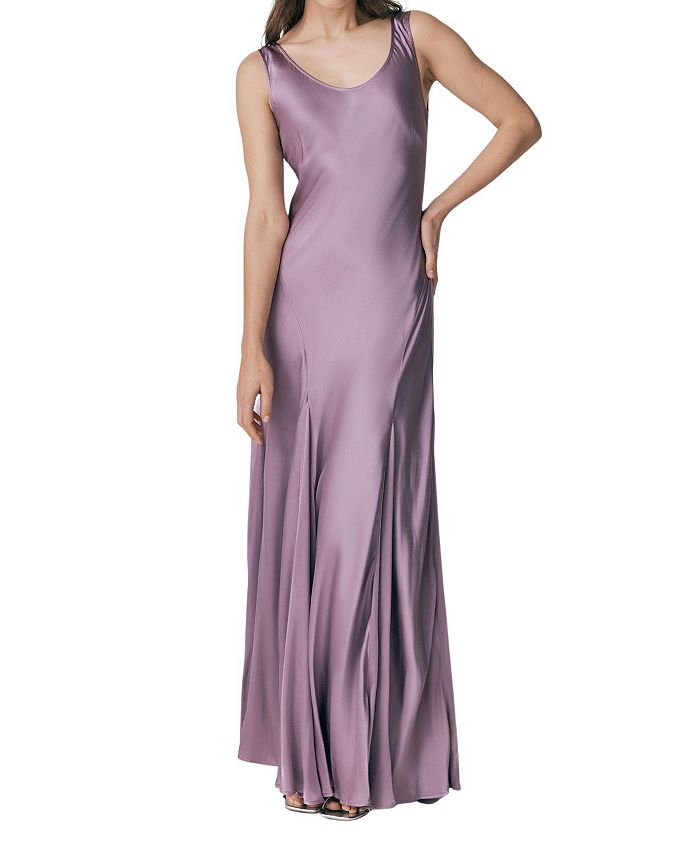 Уиллоу Сатиновое Макси Платье Sip Ghost London, фиолетовый
Уиллоу Сатиновое Макси Платье Sip Ghost London, фиолетовый