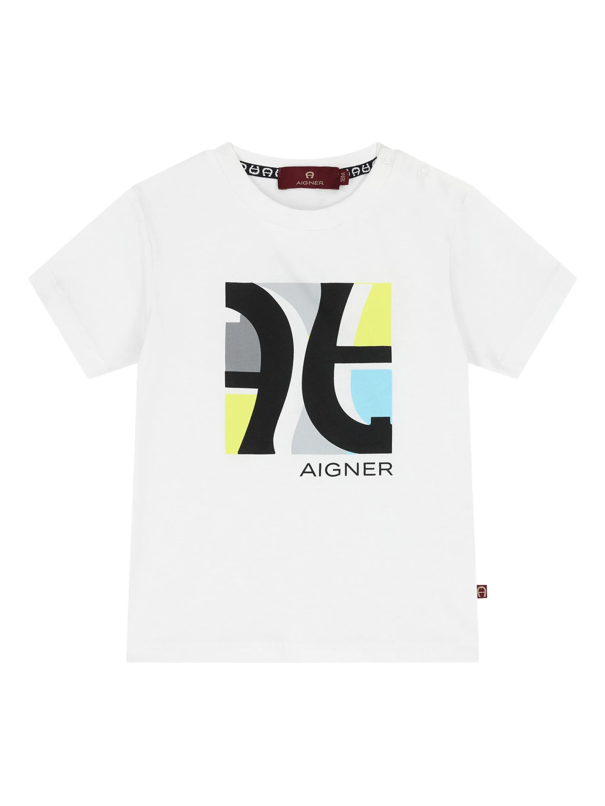 Футболка с графичным принтом Aigner Kids, белый
Футболка с графичным принтом Aigner Kids, белый