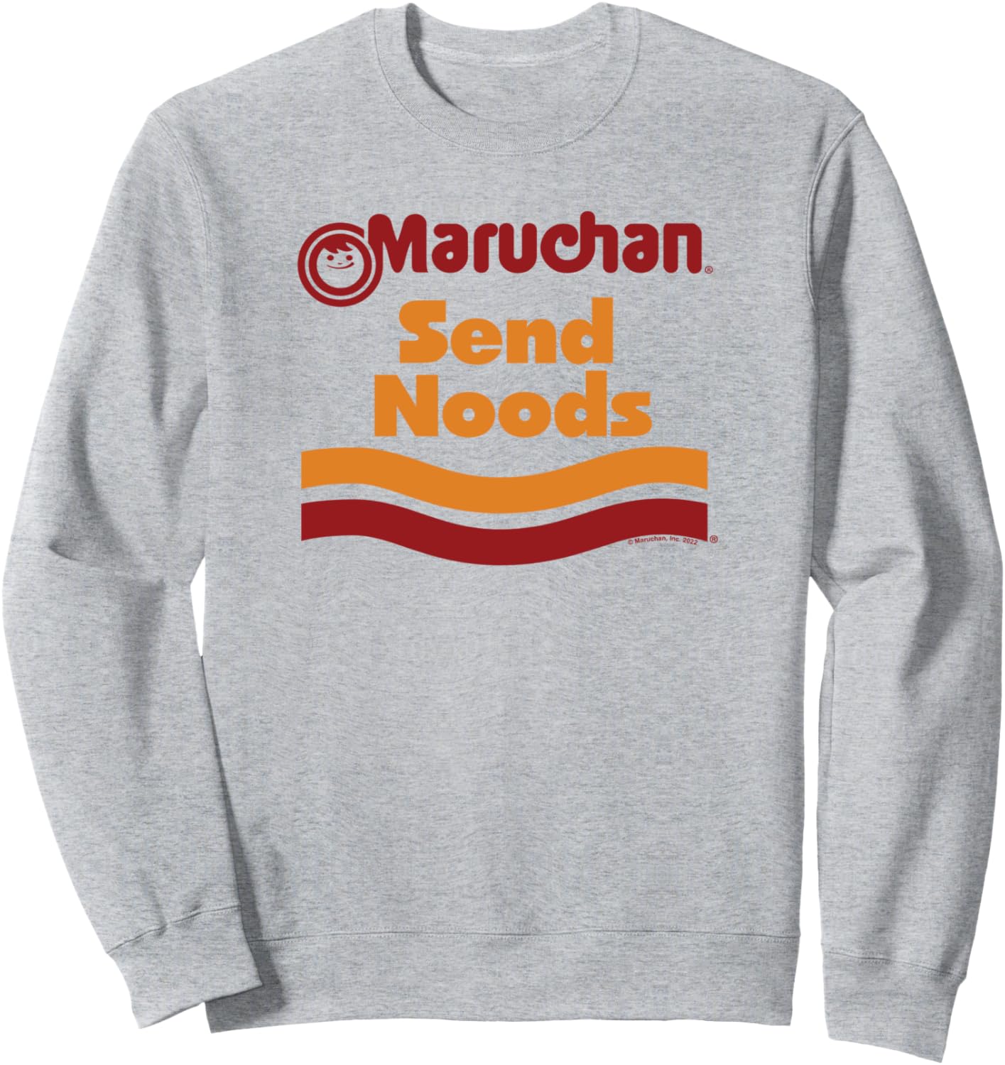 Толстовка с логотипом Maruchan Ramen Cup Send Noods Maru-Chan, серый
Толстовка с логотипом Maruchan Ramen Cup Send Noods Maru-Chan, серый