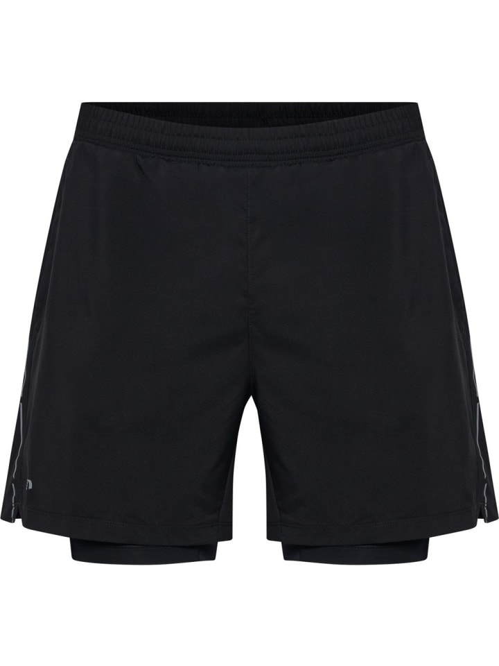 Короткие шорты Fast 2In1 черного цвета Hummel
Короткие шорты Fast 2In1 черного цвета Hummel