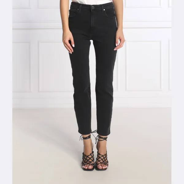 Узкие джинсы-сисси Pinko, черный 
Узкие джинсы-сисси Pinko, черный