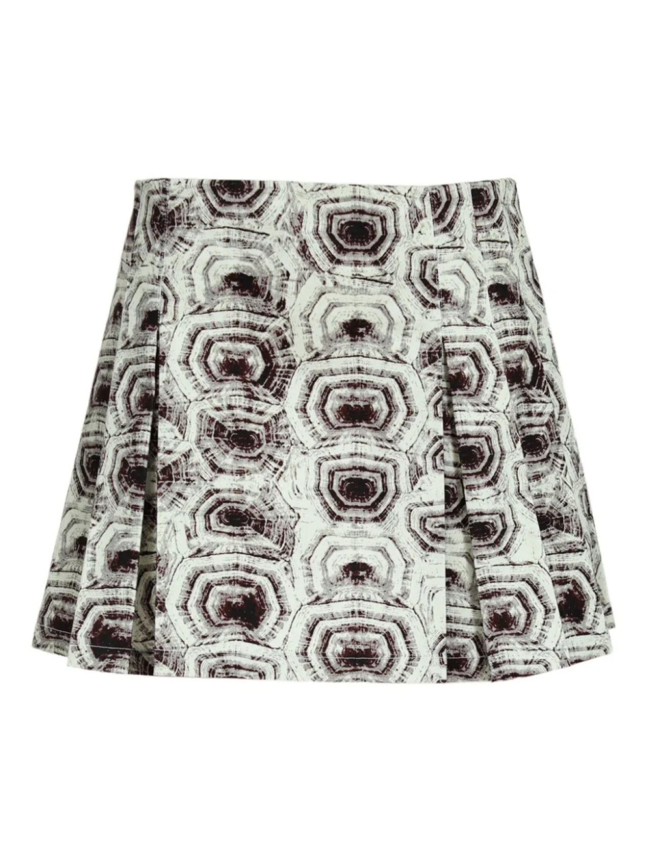 Мини-юбка с геометрическим принтом Genny, зеленый 
Мини-юбка с геометрическим принтом Genny, зеленый