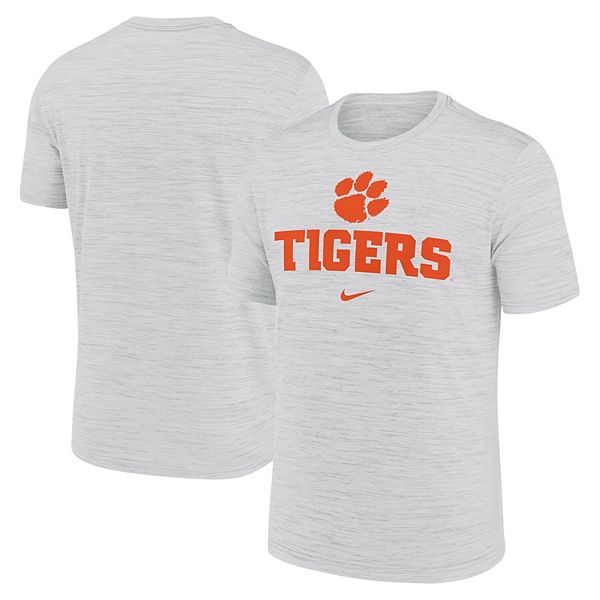 Мужская белая футболка clemson tigers primetime velocity Nike
Мужская белая футболка clemson tigers primetime velocity Nike