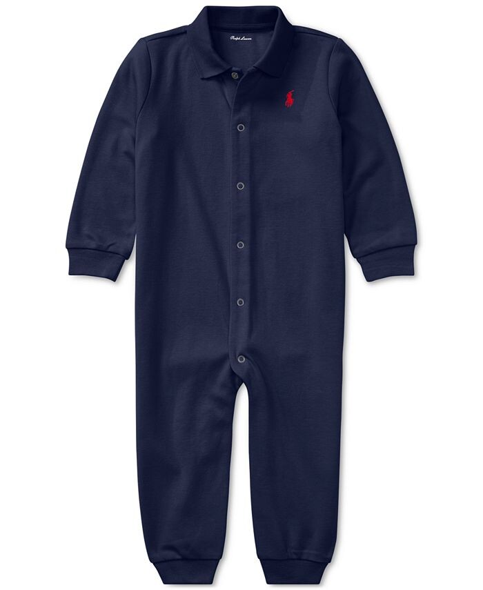 Классический хлопковый комбинезон-поло для маленьких мальчиков Polo Ralph Lauren, синий
Классический хлопковый комбинезон-поло для маленьких мальчиков Polo Ralph Lauren, синий