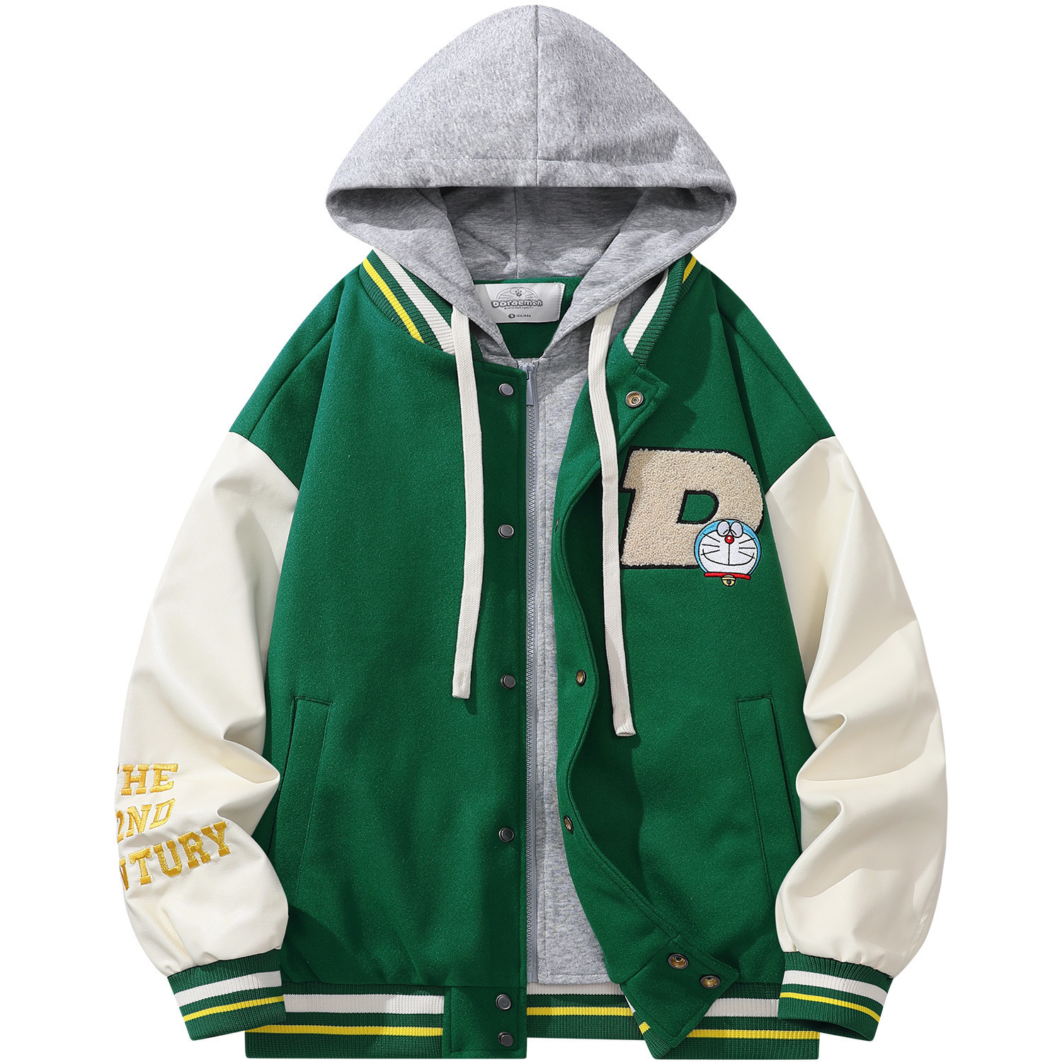 Doraemon Бейсбольная куртка, Green (Regular Edition)
Doraemon Бейсбольная куртка, Green (Regular Edition)