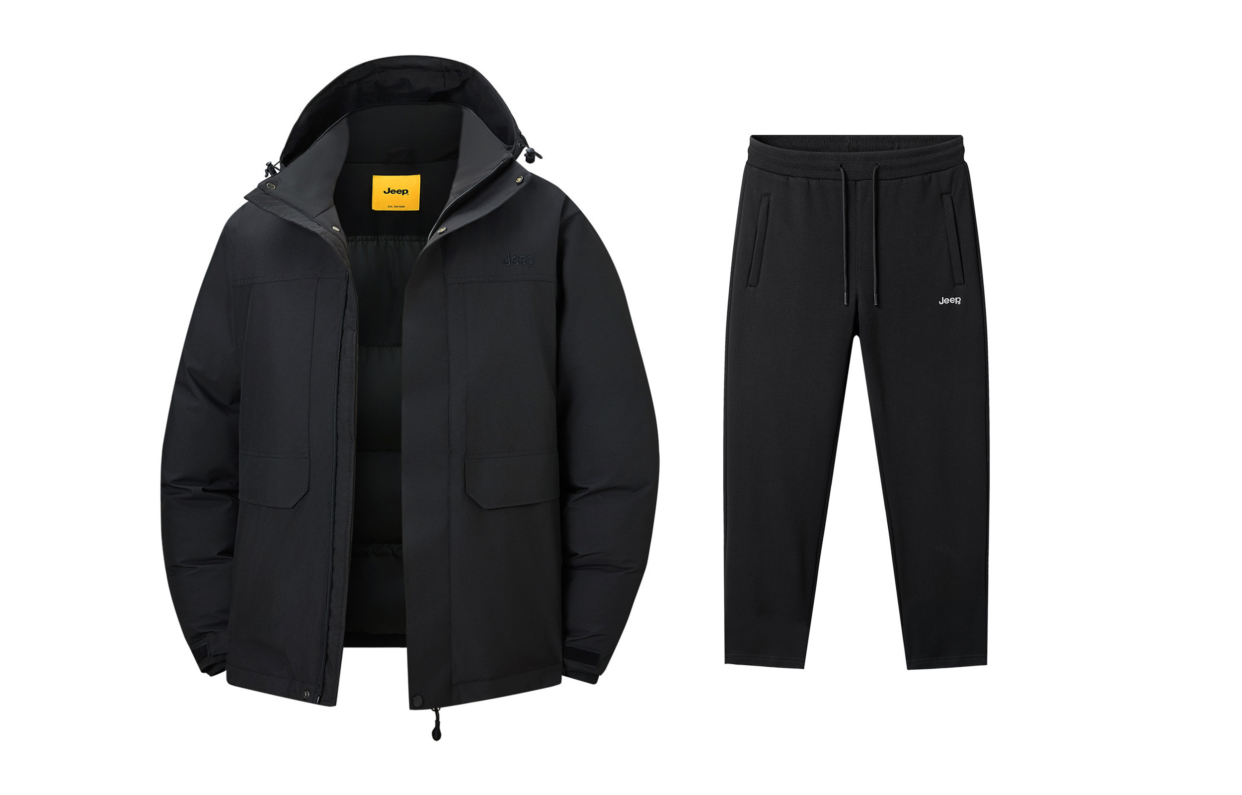 Толстовка Casual Sportswear утепленная с флисовой подкладкой Jeep, черный+черный fleece-lined casual pants
Толстовка Casual Sportswear утепленная с флисовой подкладкой Jeep, черный+черный fleece-lined casual pants