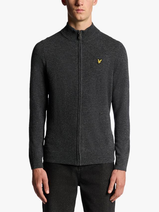 Джемпер с застежкой-молнией из смесовой ламы Lyle & Scott, 398 Charcoal Marl
Джемпер с застежкой-молнией из смесовой ламы Lyle & Scott, 398 Charcoal Marl