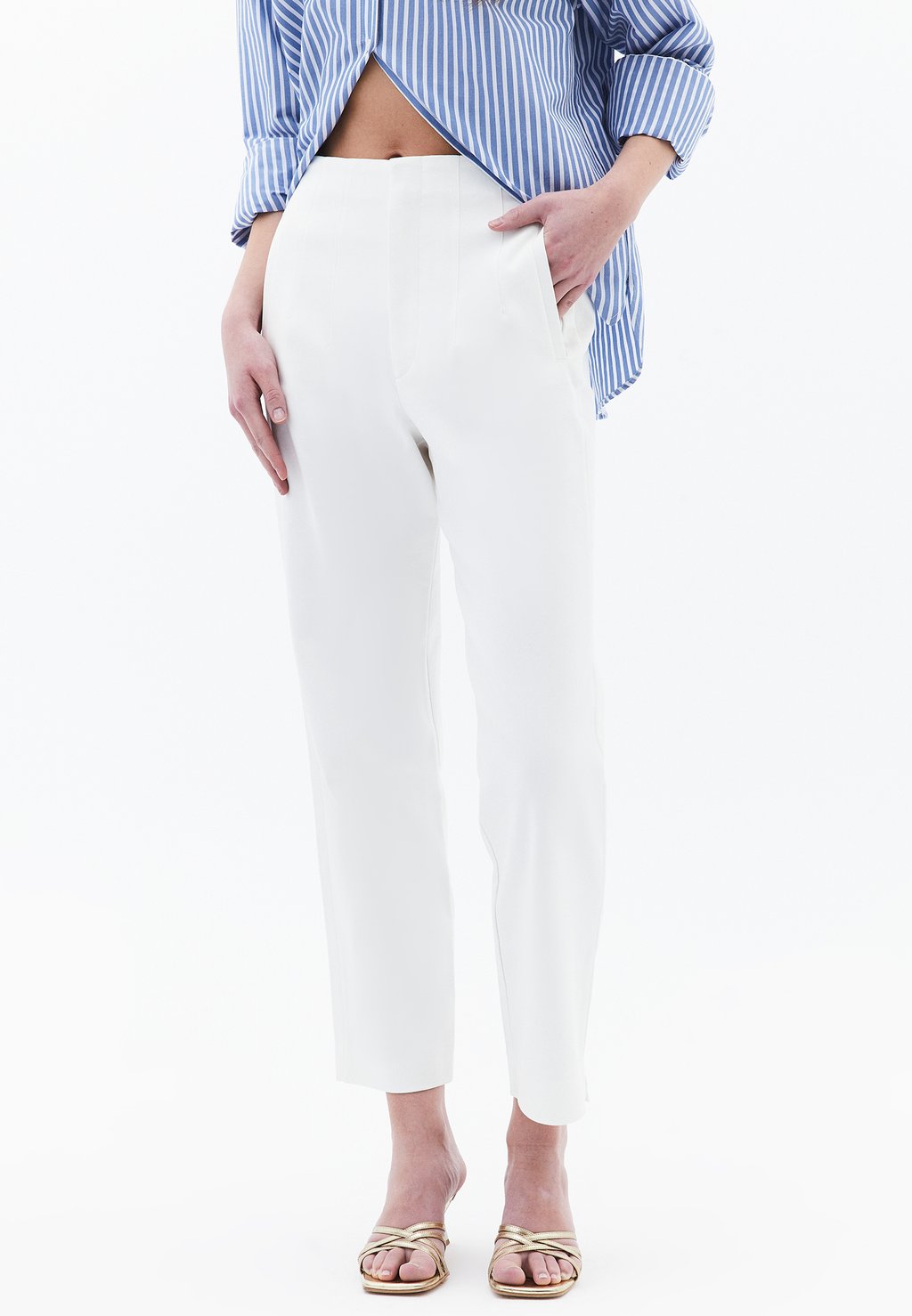 Брюки OXXO, бежевый
Брюки OXXO, бежевый