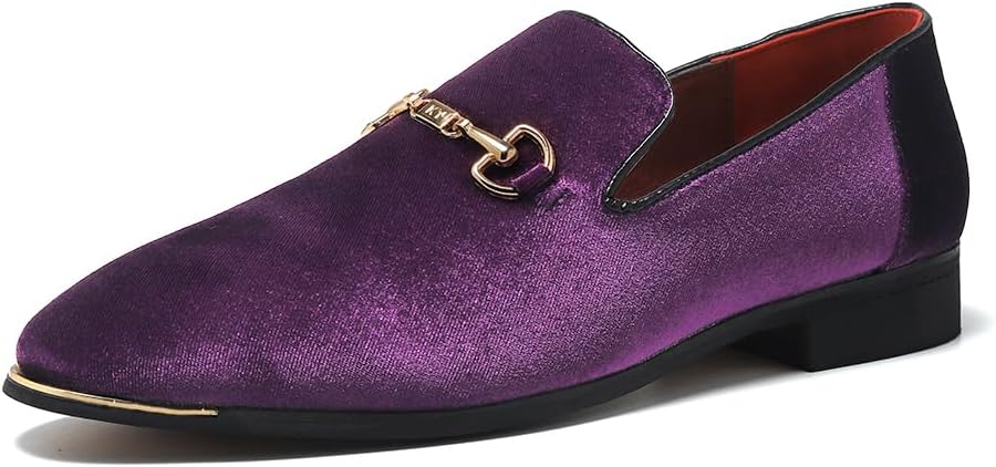 Мужские роскошные бархатные лоферы с отделкой под пенни FLQL, обувь для вечеринок и танцев, замшевые свадебные туфли, размеры 7-13, пурпурный
Мужские роскошные бархатные лоферы с отделкой под пенни FLQL, обувь для вечеринок и танцев, замшевые свадебные туфли, размеры 7-13, пурпурный