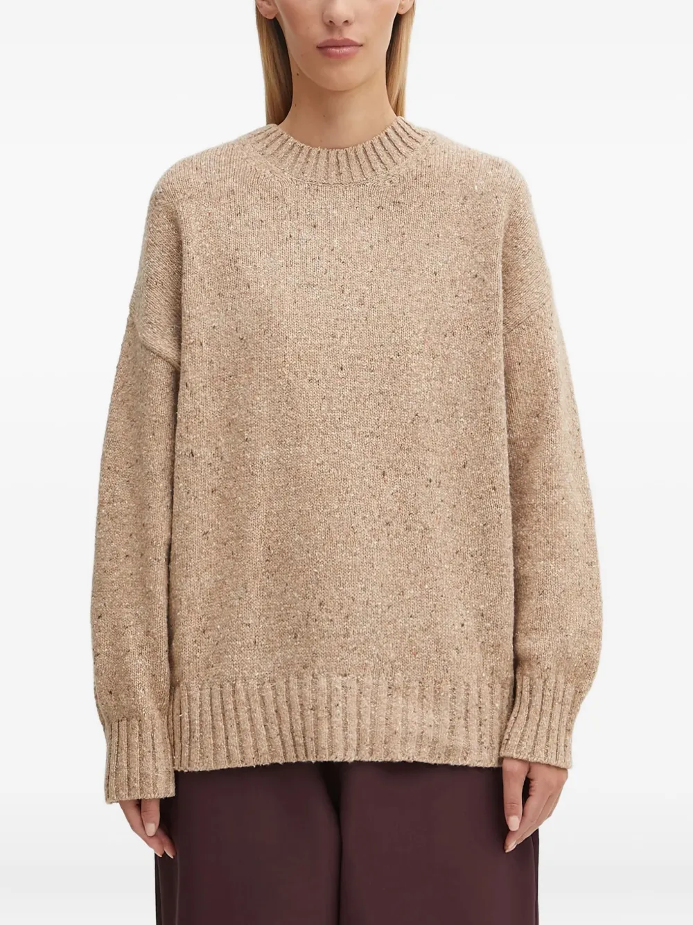 Вязаный свитер в рубчик Barbour, бежевый
Вязаный свитер в рубчик Barbour, бежевый