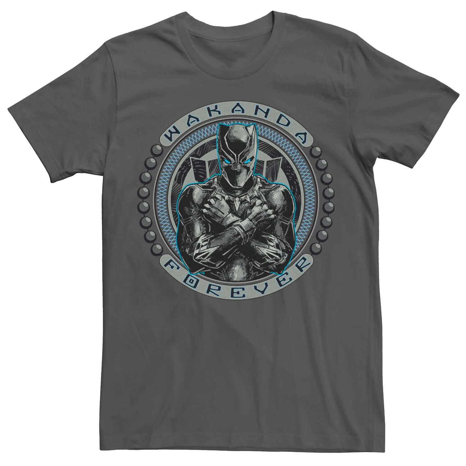 Мужская футболка с портретом Marvel Black Panther Wakanda Forever Circle Licensed Character
Мужская футболка с портретом Marvel Black Panther Wakanda Forever Circle Licensed Character