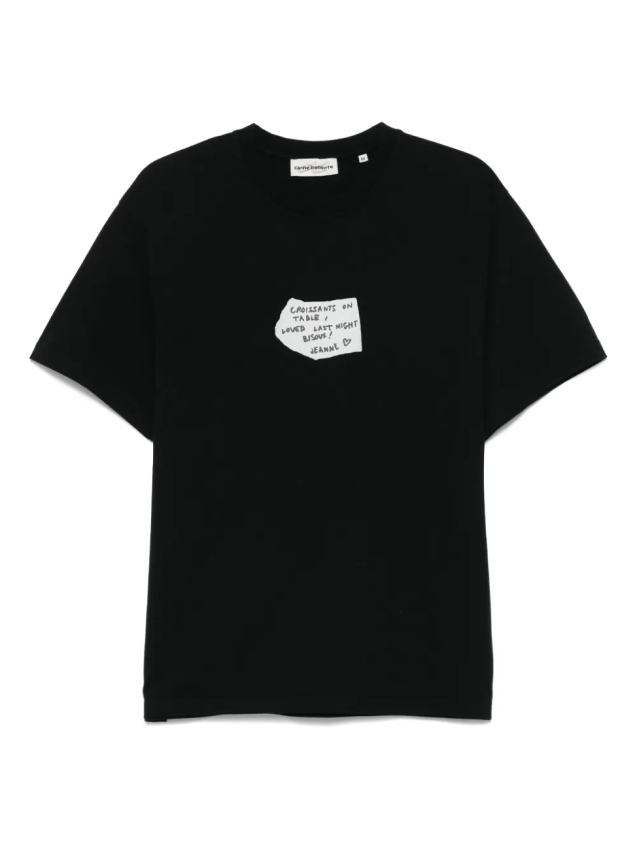 Футболка Круассан Краш CARNE BOLLENTE, черный
Футболка Круассан Краш CARNE BOLLENTE, черный