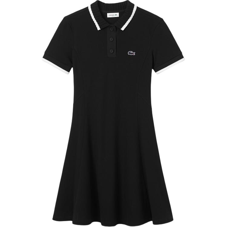 Женское платье с коротким рукавом LACOSTE, черный
Женское платье с коротким рукавом LACOSTE, черный
