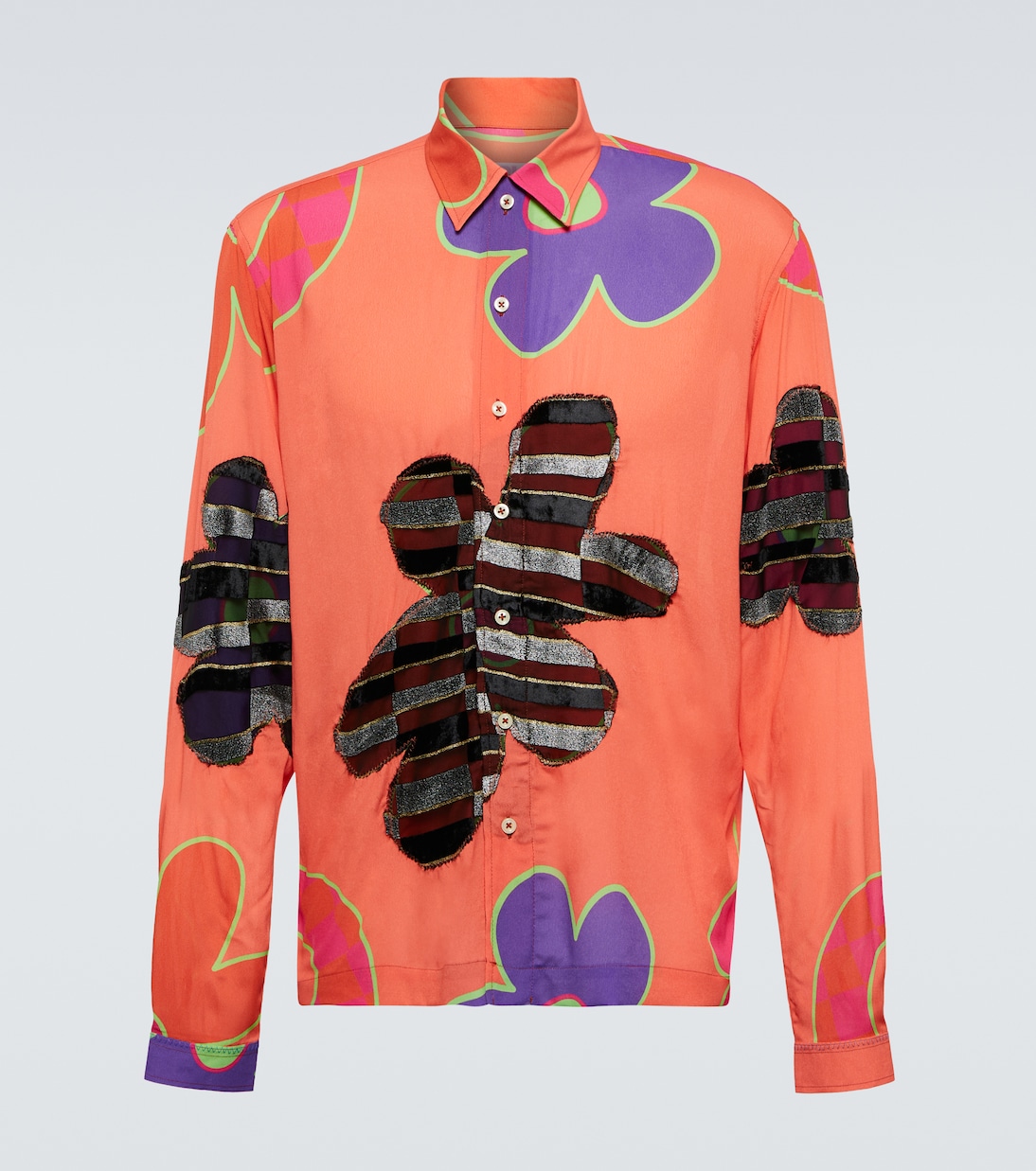 Цветочная рубашка ERL, оранжевый
Цветочная рубашка ERL, оранжевый