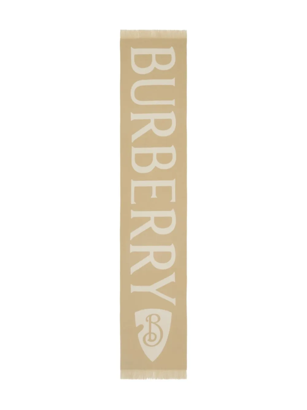 Шерстяной шарф с жаккардовым логотипом BURBERRY, нейтральный
Шерстяной шарф с жаккардовым логотипом BURBERRY, нейтральный