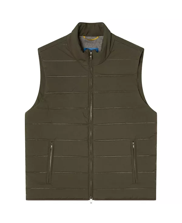 Стеганый жилет водителя Robert Talbott, зеленый
Стеганый жилет водителя Robert Talbott, зеленый