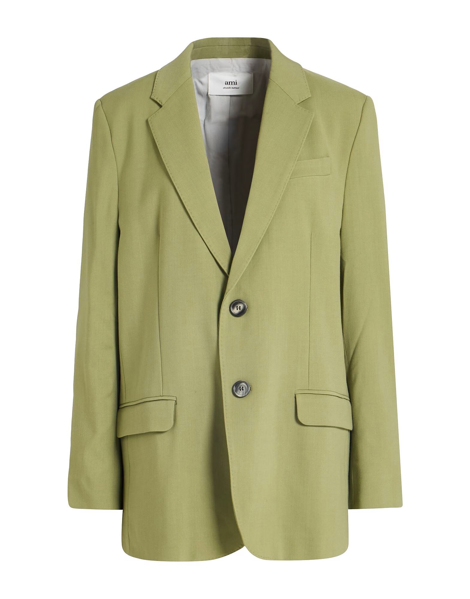 Блейзер Ami Alexandre Mattiussi, шалфейно-зеленый
Блейзер Ami Alexandre Mattiussi, шалфейно-зеленый
