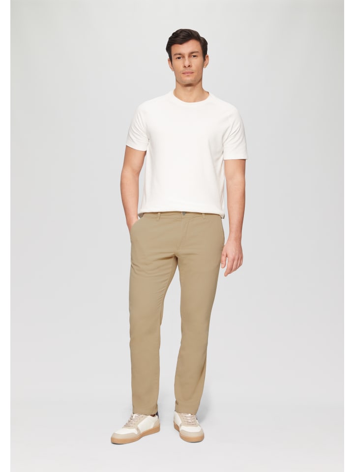 Тканевые брюки s.Oliver, бежевый
Тканевые брюки s.Oliver, бежевый