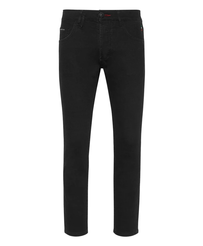 Джинсовые брюки, львиный цирк Philipp Plein, черный
Джинсовые брюки, львиный цирк Philipp Plein, черный