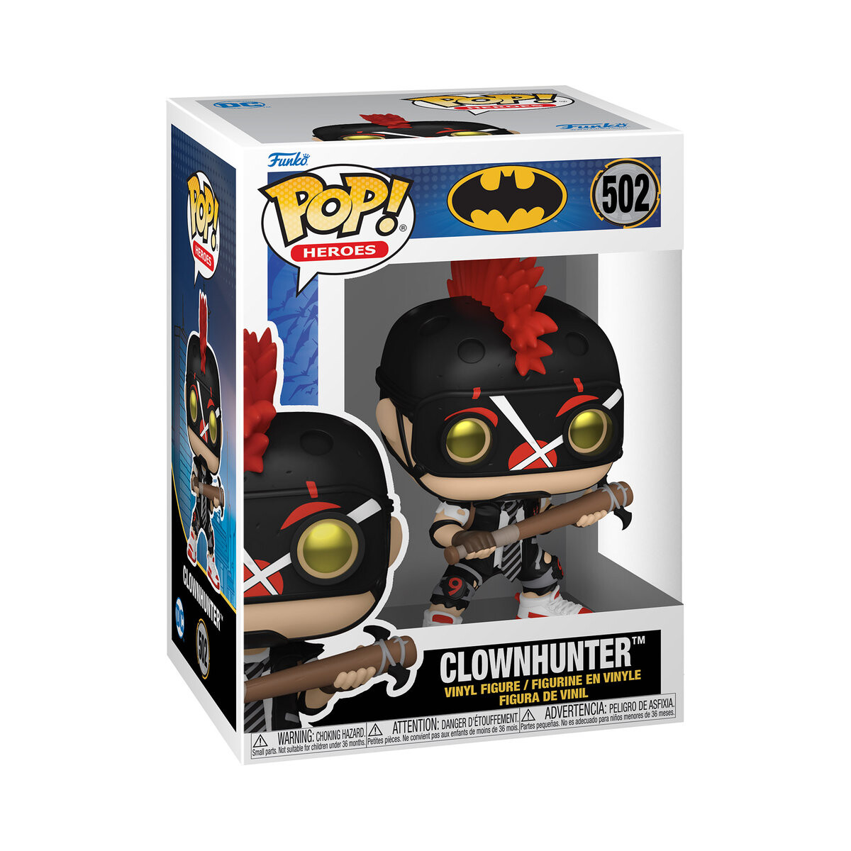 Funko POP! Герои, коллекционная фигурка, Бэтмен, Охотник на клоунов, 502
Funko POP! Герои, коллекционная фигурка, Бэтмен, Охотник на клоунов, 502