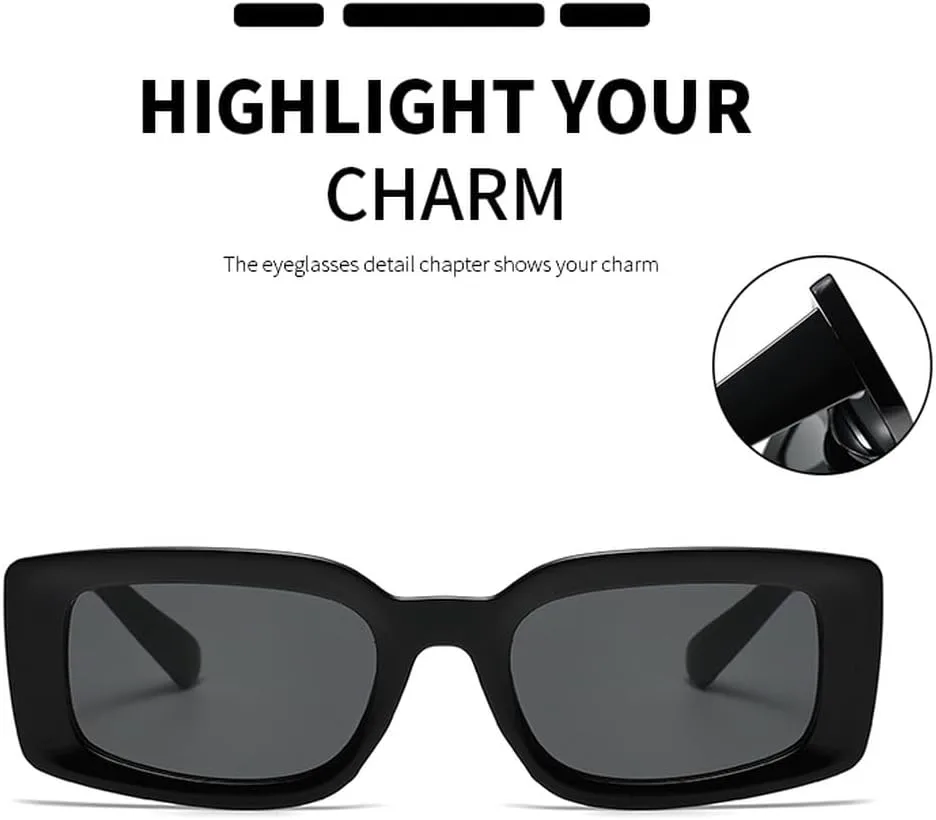 Солнцезащитные очки MUTYNE Classic Rectangle для женщин и мужчин, ретро-очки с градиентным переходом цвета, маленькие спортивные квадратные очки UV400, Black
Солнцезащитные очки MUTYNE Classic Rectangle для женщин и мужчин, ретро-очки с градиентным переходом цвета, маленькие спортивные квадратные очки UV400, Black