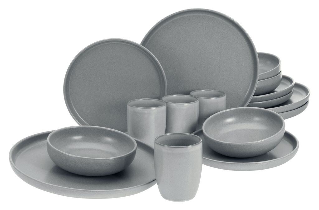 CreaTable, 23582, Uno Grey, комбинированный сервиз, 16 предметов, керамогранит, серый
CreaTable, 23582, Uno Grey, комбинированный сервиз, 16 предметов, керамогранит, серый