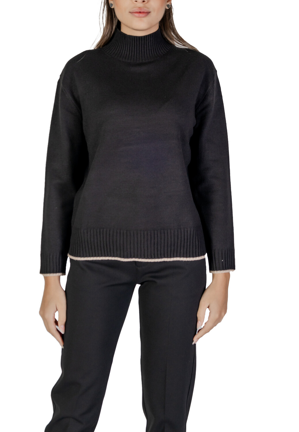 Джемпер Street One с высоким воротником, черный
Джемпер Street One с высоким воротником, черный