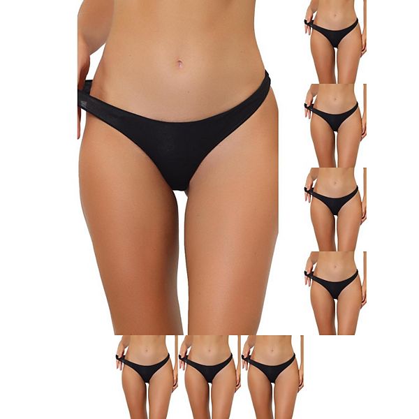 8 пар женского белья low-waist bikini спортивные впитывающие влагу стринги Inspire Chic, Black
8 пар женского белья low-waist bikini спортивные впитывающие влагу стринги Inspire Chic, Black