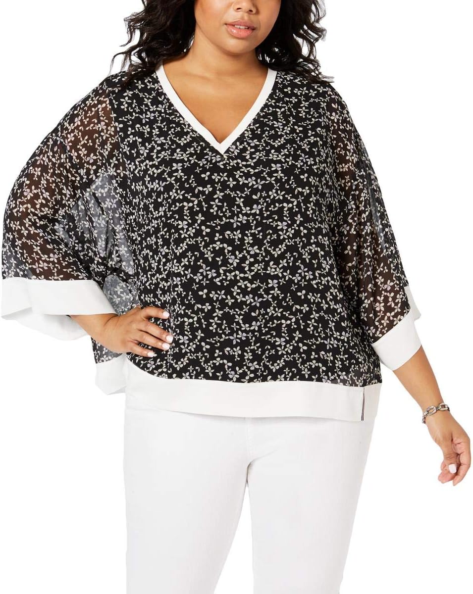 Женский шифоновый топ с принтом Tommy Hilfiger размера плюс, Charcoal
Женский шифоновый топ с принтом Tommy Hilfiger размера плюс, Charcoal