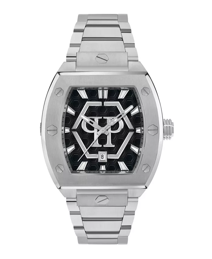 Мужские серебристые часы из нержавеющей стали, 44mm Philipp Plein
Мужские серебристые часы из нержавеющей стали, 44mm Philipp Plein