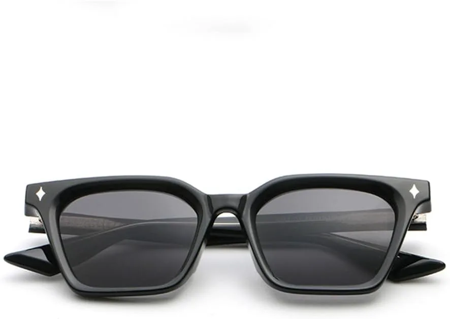 Солнцезащитные очки в ретро-оправе с защитой от УФ-излучения для мужчин и женщин, ацетатные солнцезащитные очки с леопардовым принтом VFDHN, Grey With Blue
Солнцезащитные очки в ретро-оправе с защитой от УФ-излучения для мужчин и женщин, ацетатные солнцезащитные очки с леопардовым принтом VFDHN, Grey With Blue