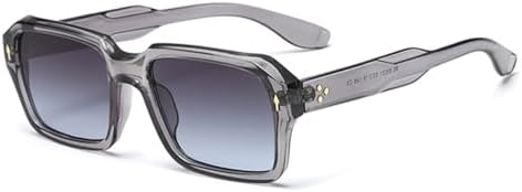 Винтажные женские солнцезащитные очки, модные двухцветные мужские солнцезащитные очки в стиле панк с заклепками и градиентом, солнцезащитные очки UV400 MTZJH, Gray Gray Blue
Винтажные женские солнцезащитные очки, модные двухцветные мужские солнцезащитные очки в стиле панк с заклепками и градиентом, солнцезащитные очки UV400 MTZJH, Gray Gray Blue