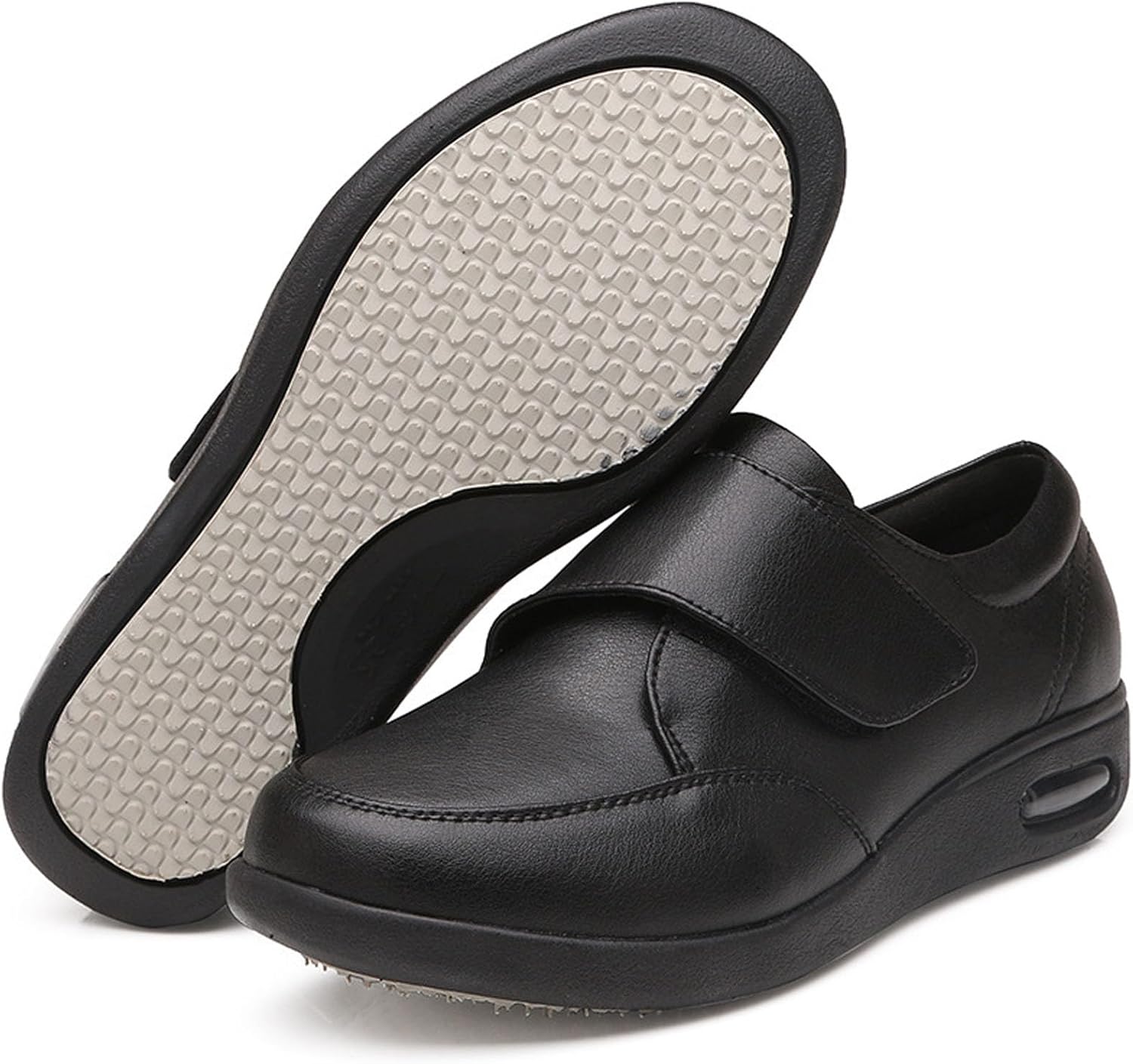 Мужские ортопедические кожаные туфли bumuam, повседневные туфли для лечения плантарного фасциита, нескользящие формальные туфли с поддержкой свода, удобные простые туфли, черный
Мужские ортопедические кожаные туфли bumuam, повседневные туфли для лечения плантарного фасциита, нескользящие формальные туфли с поддержкой свода, удобные простые туфли, черный