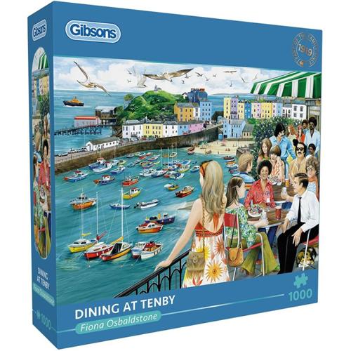 Пазлы Gibsons – Dining At Tenby – 1000 Piece Jigsaw Puzzle
Пазлы Gibsons – Dining At Tenby – 1000 Piece Jigsaw Puzzle