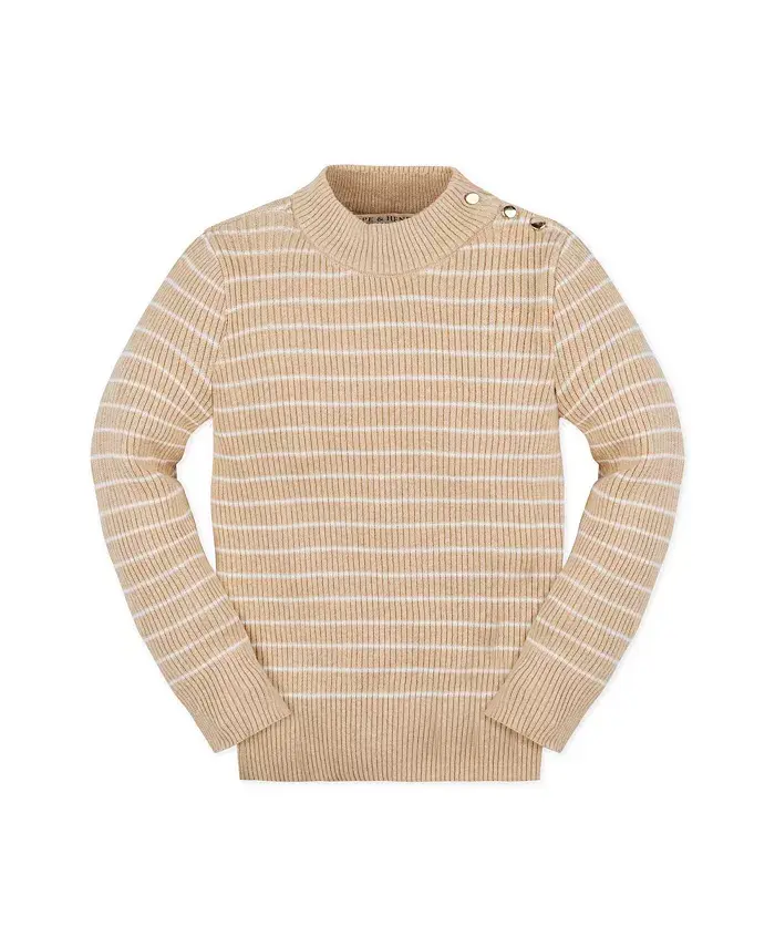 Детская органическая водолазка с длинным рукавом и золотыми пуговицами Hope & Henry
Детская органическая водолазка с длинным рукавом и золотыми пуговицами Hope & Henry