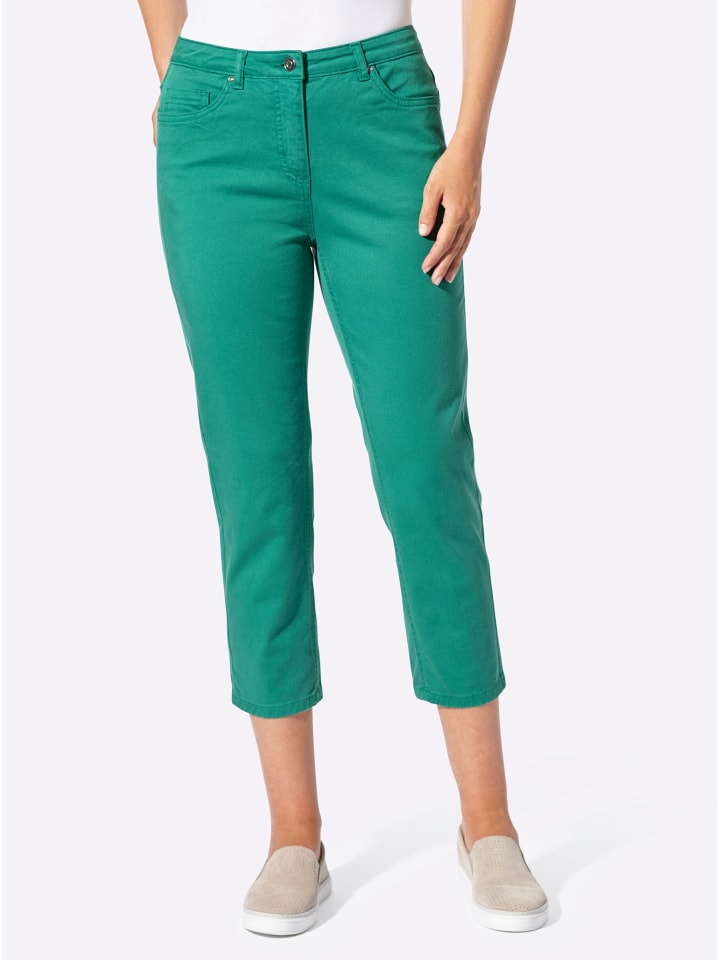 Джинсы 3/4 изумрудного цвета WITT WEIDEN
Джинсы 3/4 изумрудного цвета WITT WEIDEN