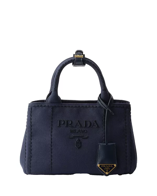 Миниатюрная хлопковая холщовая сумочка Jardiniere Prada, синий
Миниатюрная хлопковая холщовая сумочка Jardiniere Prada, синий