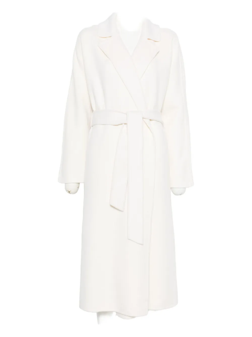 Однобортное пальто с поясом P.A.R.O.S.H., белый
Однобортное пальто с поясом P.A.R.O.S.H., белый