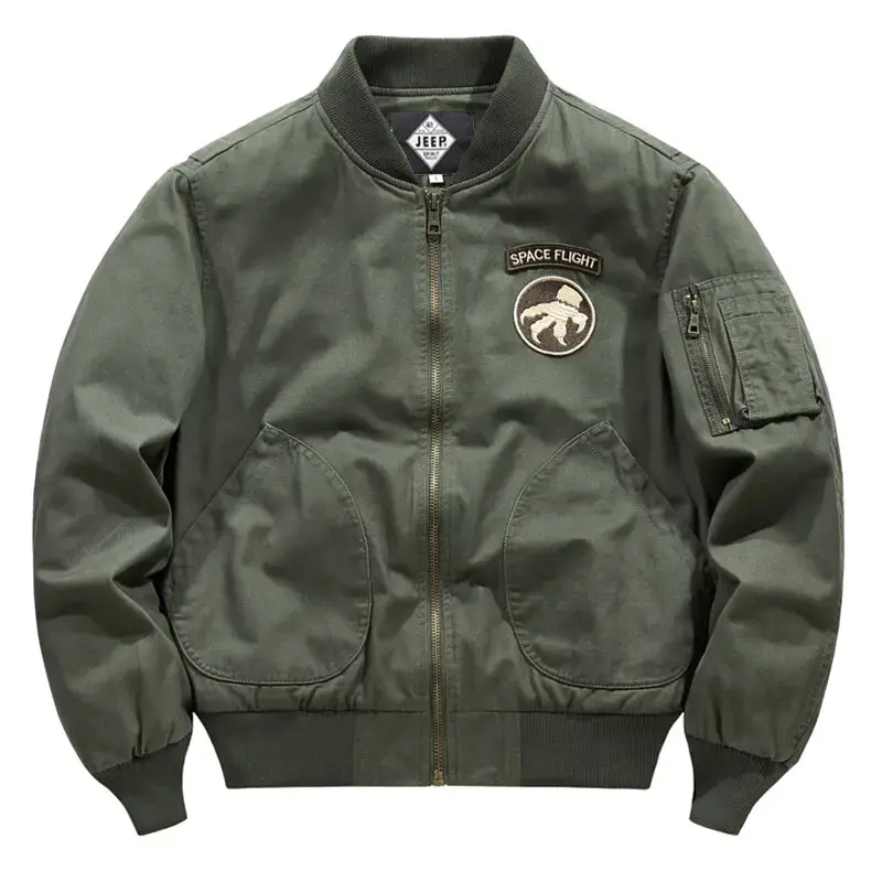 Бейсбольная куртка мужская Jeep Spirit, хаки
Бейсбольная куртка мужская Jeep Spirit, хаки