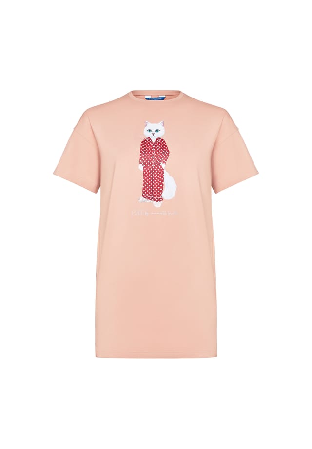 Рубашка платье пижама кошка Cat By Manii'Ta Lacitta, розовый
Рубашка платье пижама кошка Cat By Manii'Ta Lacitta, розовый