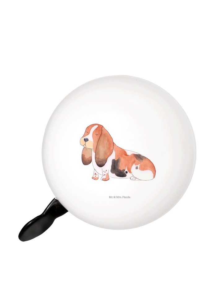 Mr. & Mrs. Panda Велосипедный звонок для собаки породы бассет-хаунд, без надписи, белого цвета
Mr. & Mrs. Panda Велосипедный звонок для собаки породы бассет-хаунд, без надписи, белого цвета