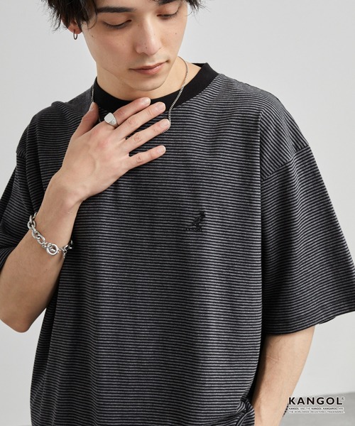 Футболка оверсайз с коротким рукавом, вышитый логотип KANGOL, серый
Футболка оверсайз с коротким рукавом, вышитый логотип KANGOL, серый