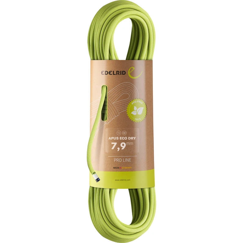 Альпинистская веревка Apus eco dry 7.9 Edelrid, oasis
Альпинистская веревка Apus eco dry 7.9 Edelrid, oasis