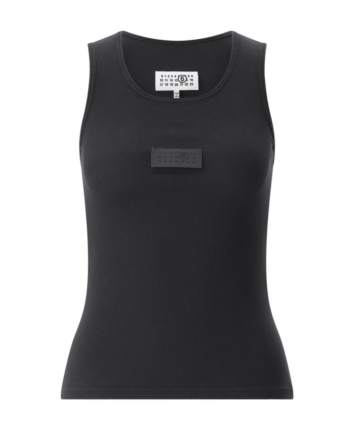 Топ без рукавов Maison Margiela, черный
Топ без рукавов Maison Margiela, черный